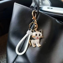 Gatito de Cristal™ – Llavero de Gato con Cristales Brillantes