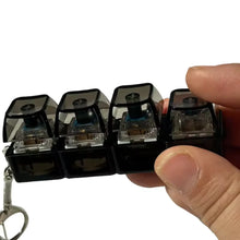 KeyZen – Llavero Antiestrés con Teclas Mecánicas