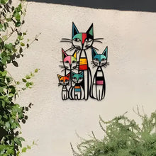 Decoración de Gatos Geométricos