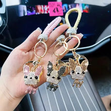 Perrito de Cristal™ – Llavero de Perro con Cristales Brillantes