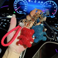 Osito de Cristal™ – Llavero de Osito con Cristales Brillantes