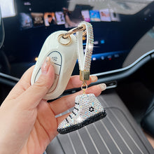 ZapaLuxe™ – Llavero de Tenis con Cristales Brillantes