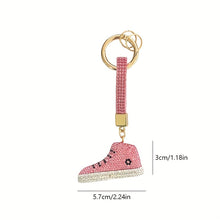 ZapaLuxe™ – Llavero de Tenis con Cristales Brillantes