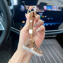 ZapaLuxe™ – Llavero de Tenis con Cristales Brillantes