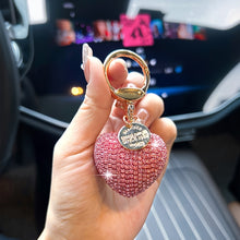 Corazón Brillante™ – Llavero con Cristales Destellantes