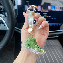 ZapaLuxe™ – Llavero de Tenis con Cristales Brillantes