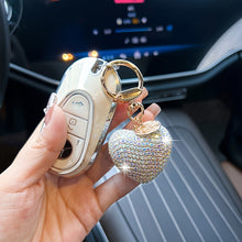 Corazón Brillante™ – Llavero con Cristales Destellantes