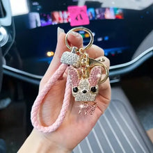 Perrito de Cristal™ – Llavero de Perro con Cristales Brillantes