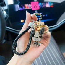 Perrito de Cristal™ – Llavero de Perro con Cristales Brillantes