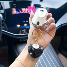 Corazón Brillante™ – Llavero con Cristales Destellantes